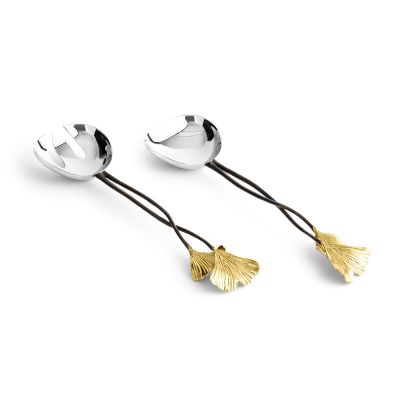 Golden Ginkgo Serving 2 - Piece Set