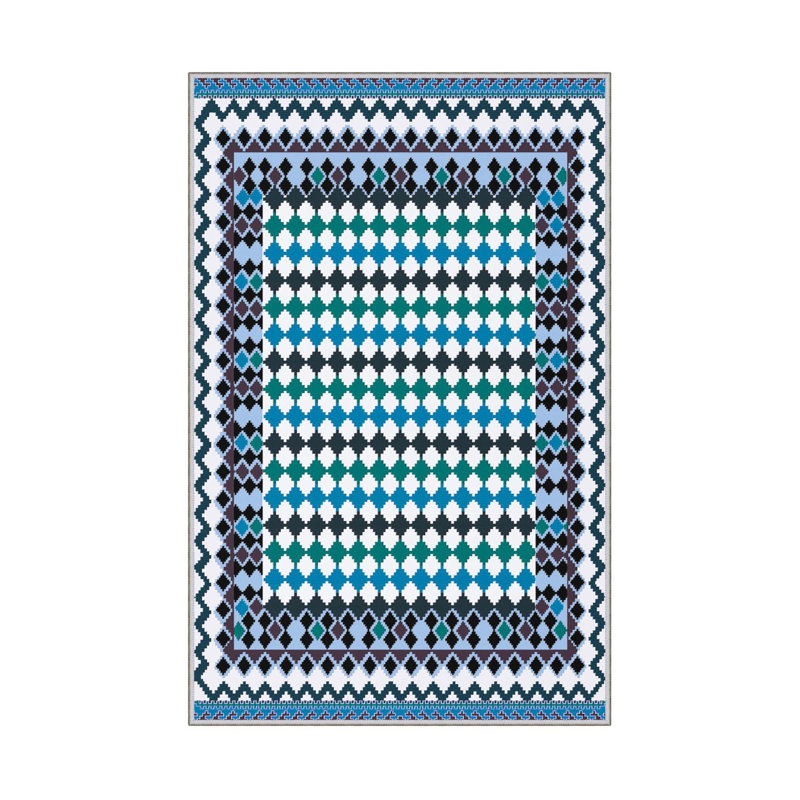 Abingd Argyle Area Rug, Rectangle 80 x 120cm