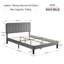 Shasta Upholstered Beds, Modern Platform Bed Frame with Adjustable Headboard, Wooden Slats Support, No Box Spring Needed-102529393-125185140