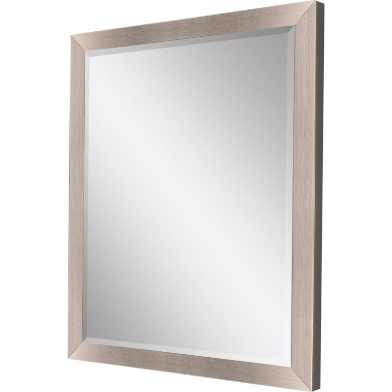 38" Silver Accent Mirror