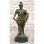 Statue de bronze en bronze de Guerrier romain - sculpture de soldat grec fabriqué à la main