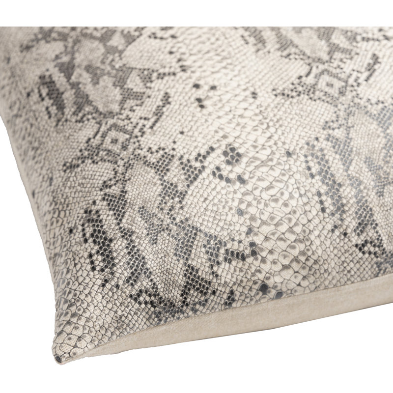 Torrid Animal Print Cotton Pillow Cover, 18" x 18", Pillow Cover Only - No Insert, Brown/Black
