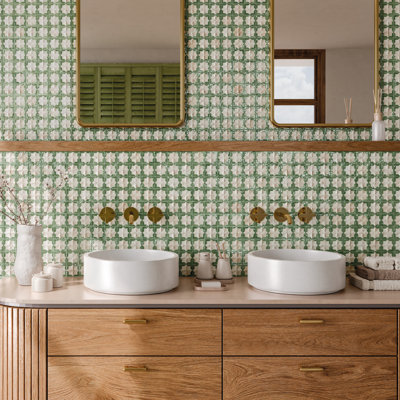 Tétouan Astre 12-1 / 8 po X 21-7 / 8 po Carreau de porcelaine