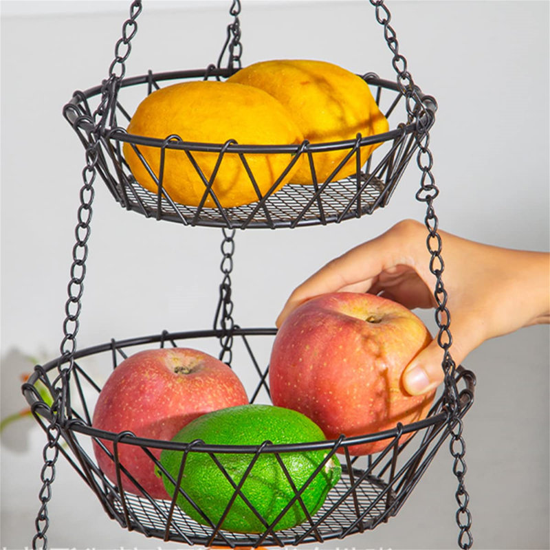 Belfry Kitchen Metal Fruit Basket