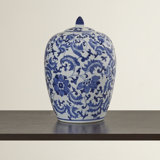 Floral Design Decorative Urn