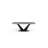 Contemporary Extendable Dining Table with V-Base