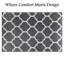 Modern Geometric Grey Area Rug Soft Durable Stylish Home Decor-1207402303