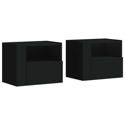 Anahla 45cm W Manufactured Wood Bedside Table