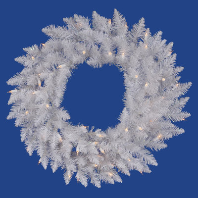 Sparkle White Spruce Wreath