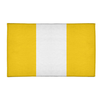 Tapis de zone jaune