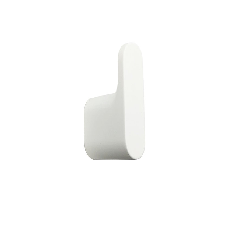 Mito Single Robe Hook, White