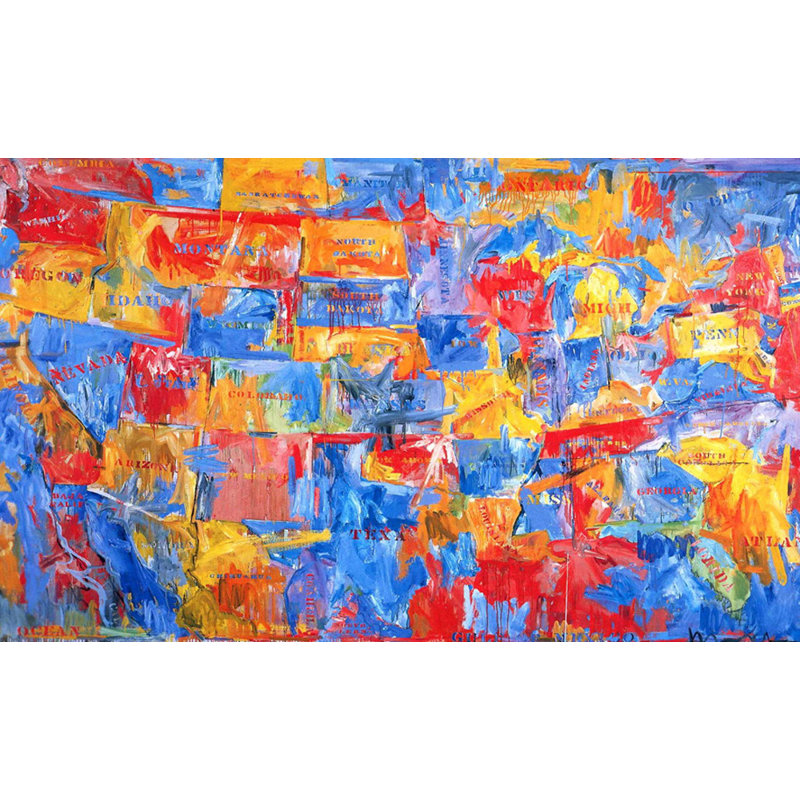 Map MCG-J130M, 11'' H x 18'' W