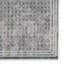 Phoebe Machine WashableGeometric Area Rug in Light Gray/Blue-1316590802