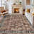 Oriental Machine Washable Rug Non-Slip Area Rug Vintage Design Rug Durable Floor Carpet Easy-Cleaning Rug-1511665150