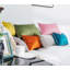 Rana Solid Colour Velvet Reversible Throw Pillow-798678639