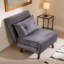 Lonara One Seater Upholstered Single Convertible Chair-1865704539
