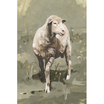 Spring Sheep I -  Painting