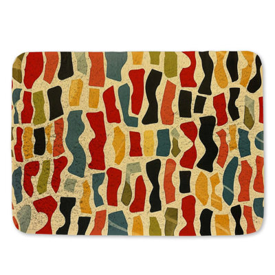 Tapis de bain feuillage
