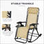 2 chaises berçantes d'extérieur 2 pièces