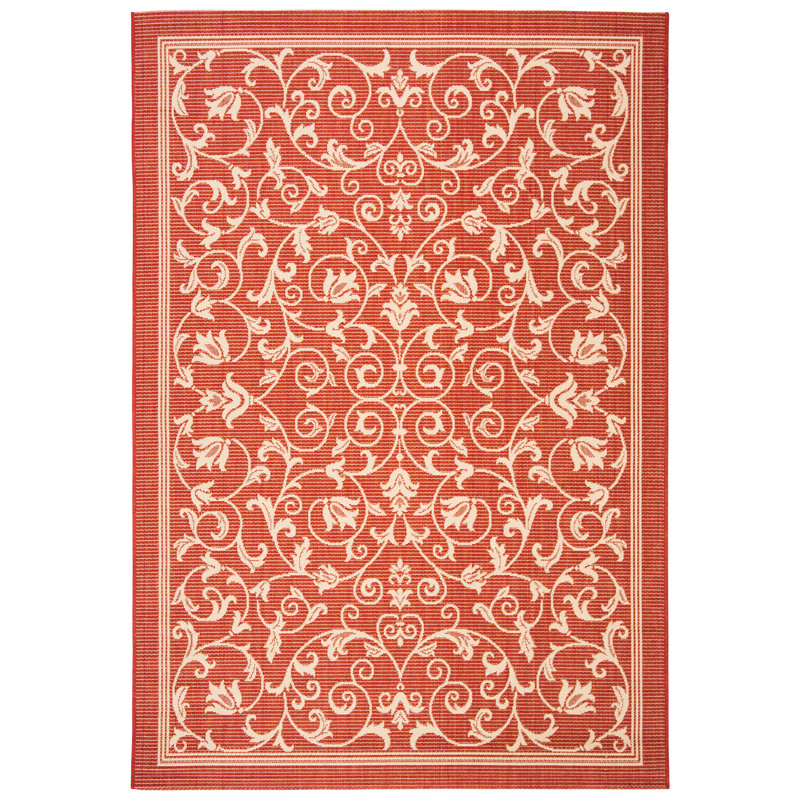 Galena Performance Floral Indoor/Outdoor Area Rug, Rectangle 2'7" x 5'