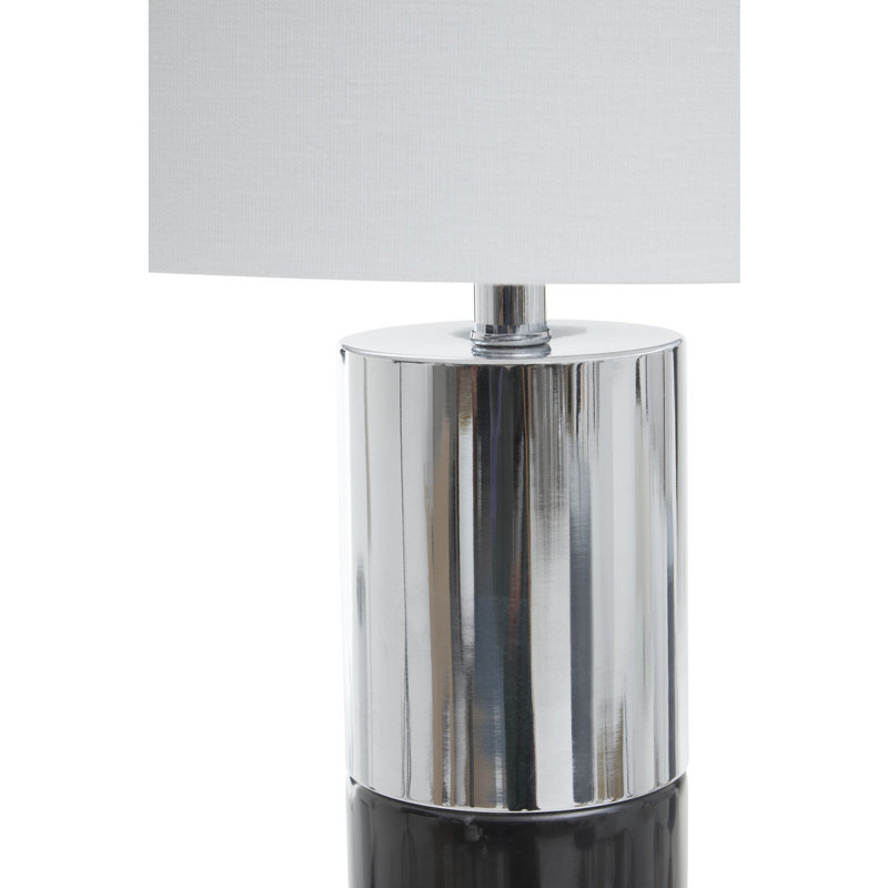 Aker Table Lamp, Silver