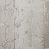 Floral Metallic Wallpaper Roll