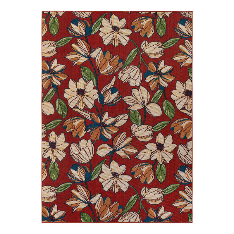 Tapis intérieur / extérieur Camalu Marlenia, Rectangle 9 pi x 12 pi