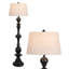 Lampe sur pied à DEL en résine 67 po Capel-132814798