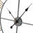 Solange Round Metal Farmhouse Wall Clock-1538151464-1538151461