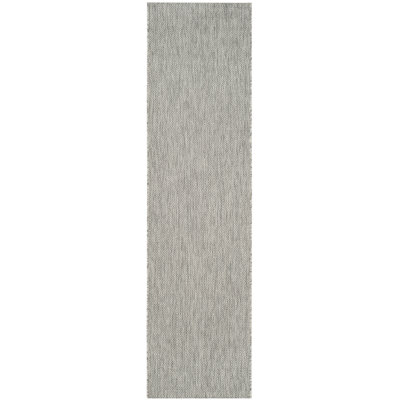 Geometric Gray Indoor/Outdoor Area Rug