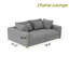 Canapé 102,4 po en velours côtelé avec repose-pieds 102,4 po-2003161798