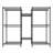 Danny Heavy Duty Garment Rack with Adjustable Shelves & Rails