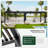 Flexpatio D POWER+ Motorized Pergola Outdoor Louvered Pergola, Aluminum Pergola For Patio-119176673-128706703