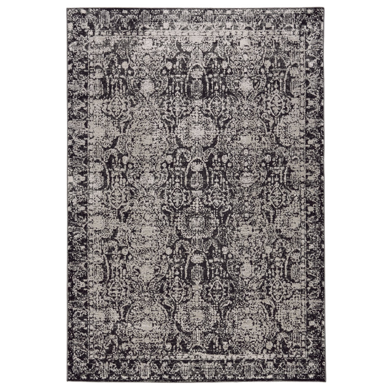 Performance Abstract Indoor Rug, Rectangle 5' x 8'