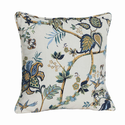 Channelview Floral Square Cushion