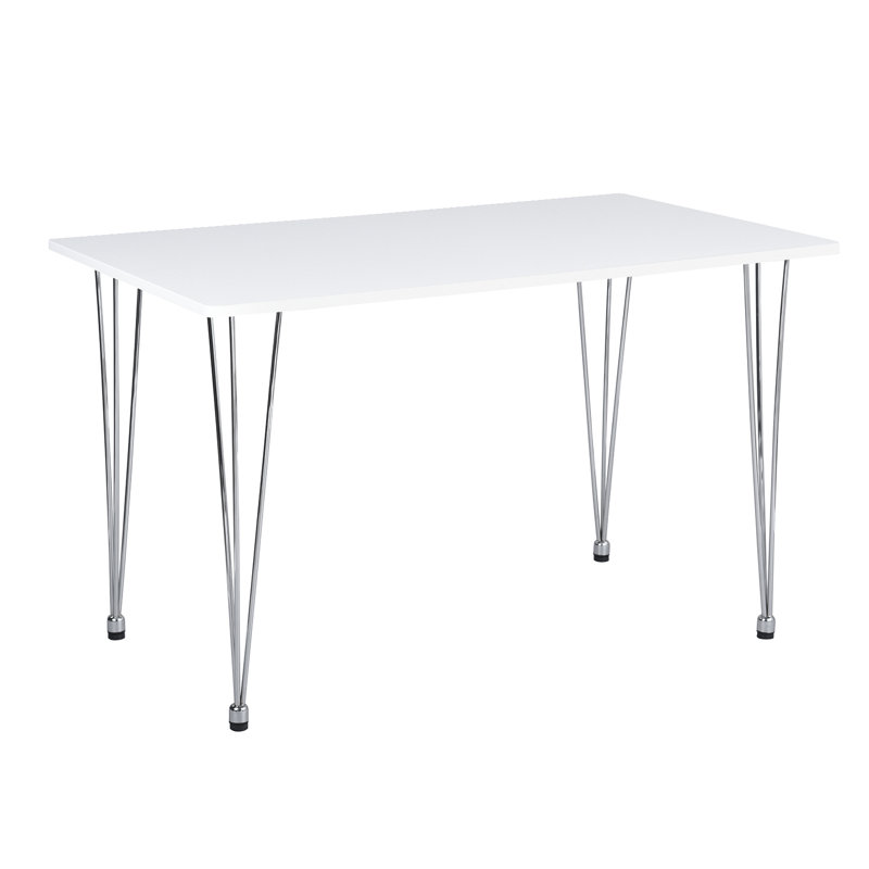 Airlia Metal Base Dining Table, H72 x W70 x D120cm