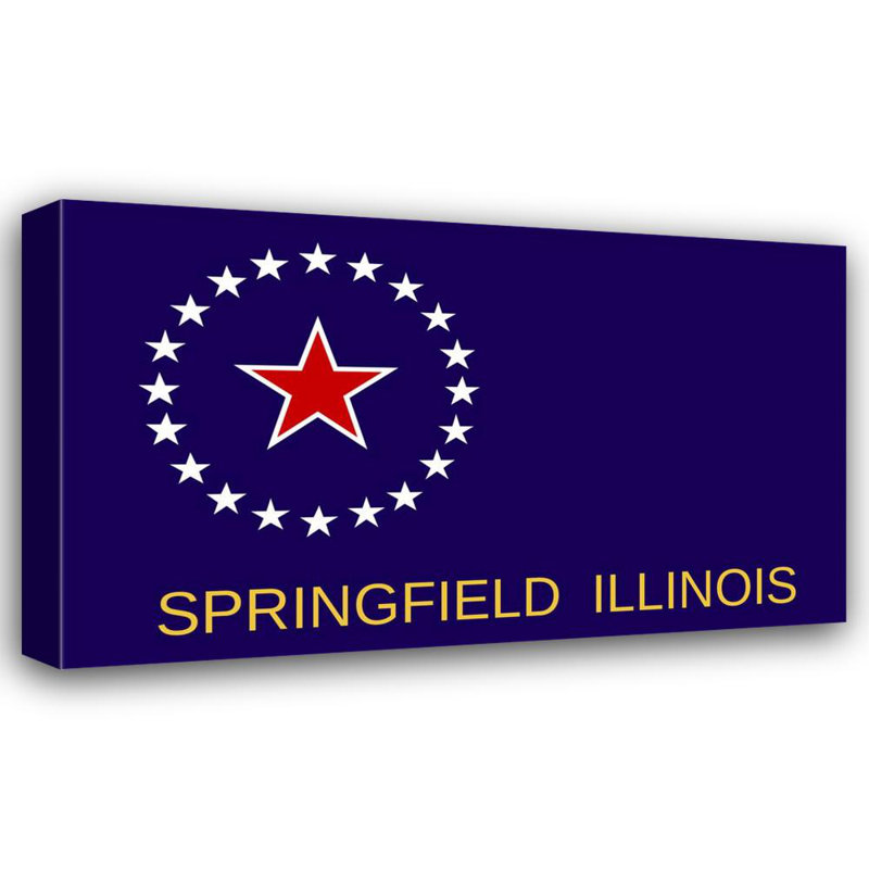 Springfield, Illinois, 14" H x 24" W