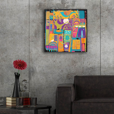 Epic Art 'Tell Me Your Dreams'  by Sue Davis Acrylic Glass Wall Art, 24" x 24"