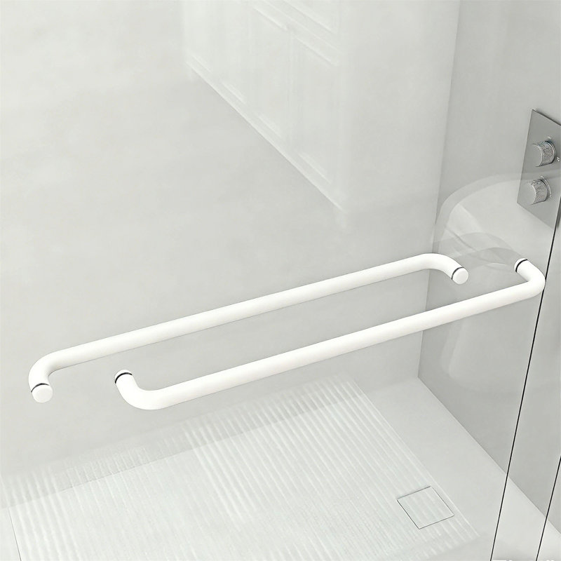 Semi-Frameless Double Sliding Shower Door