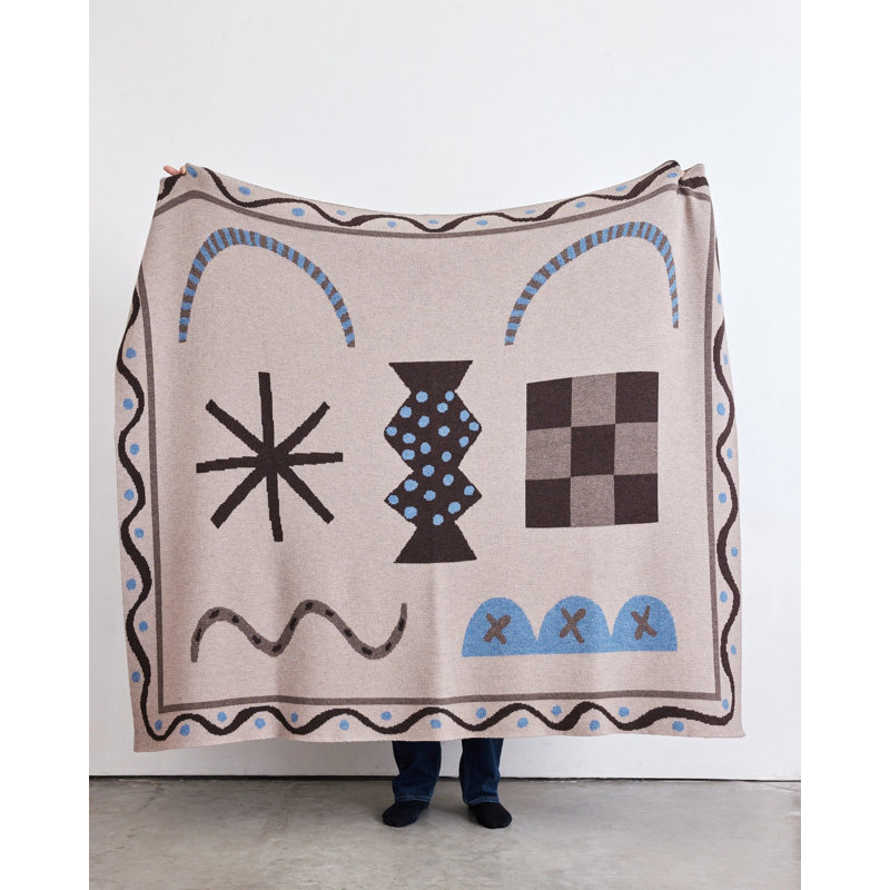 Henri Throw Blanket, Arabica