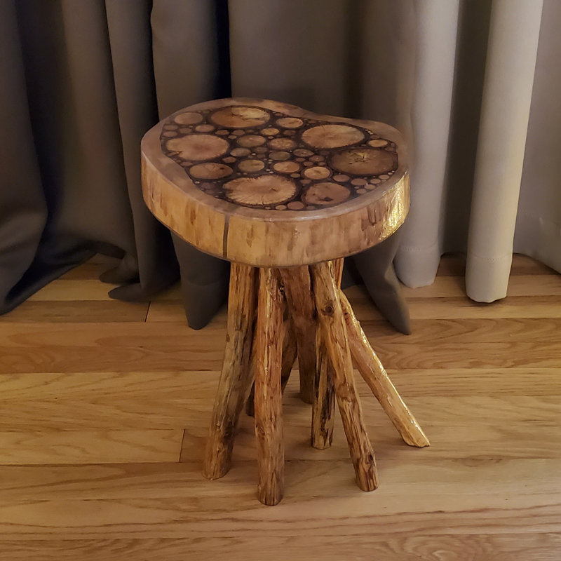 Aericka Solid Wood Plant Stand 1 Tier