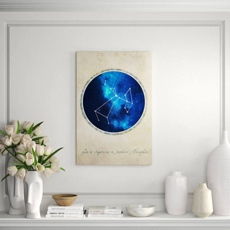Virgo Print, 81" H x 54" W x 1.5" D, Glass Coat