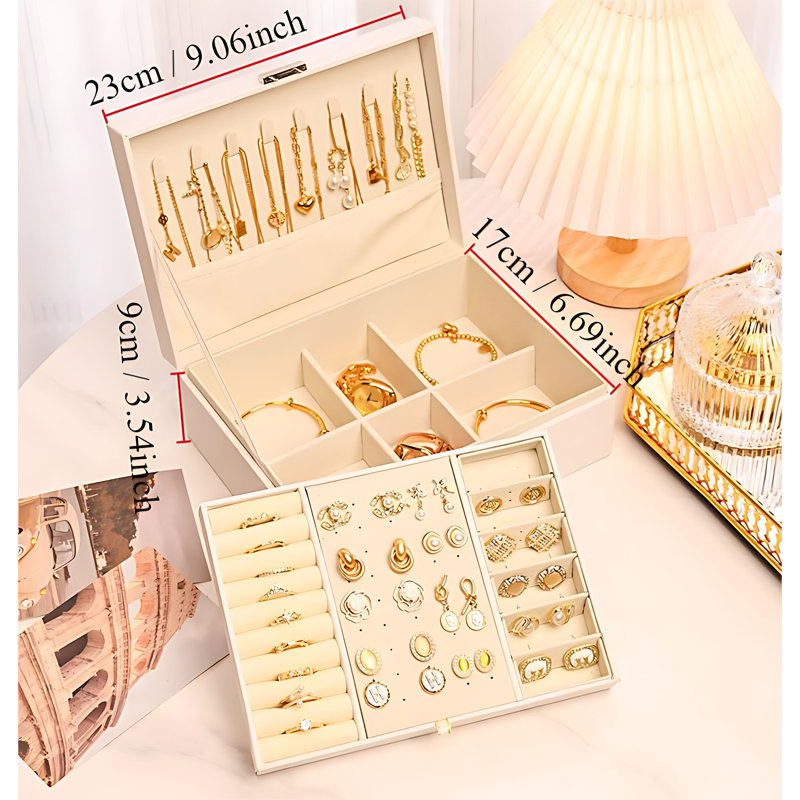 Boîte à bijoux +, Blanc