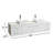 Juarez 60" Wall-Mounted Double Bathroom Vanity Set-1022326329