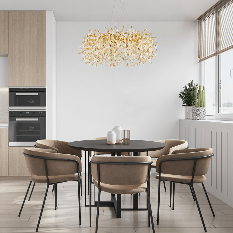 Lustre en cristal 23,6 pouces