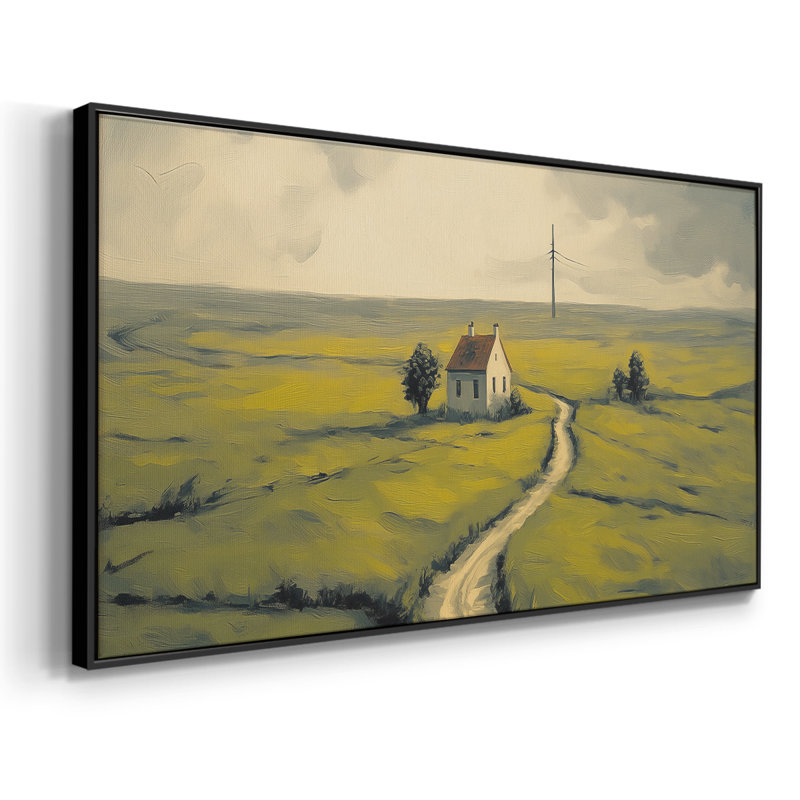 Série paysage - CL - Toile tendue avec châssis encadré - Prêt à accrocher, Noir, H 21 po x l 41 po