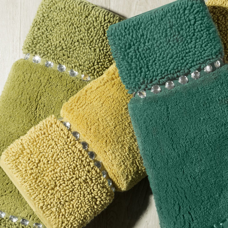 Aarik Bath Rug, Olive