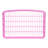 IRIS 23.63'' H 4 Panel Plastic Exercise Pen-738909271