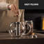 Klarstein 1.8ml Glass Solid Colour Teapot