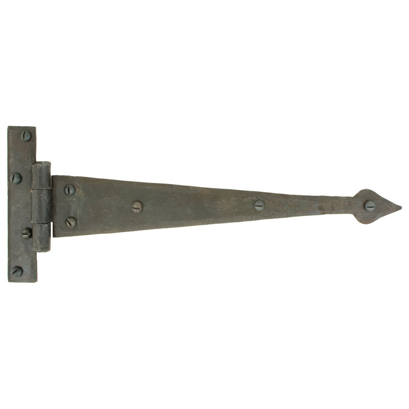 12cm H x 30.1cm W Surface Mount Pair Door Hinges, Beeswax